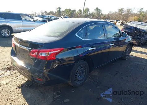 2018 Nissan Sentra S z USA, uszkodzony, nr VIN 3N1AB7AP2JY258419